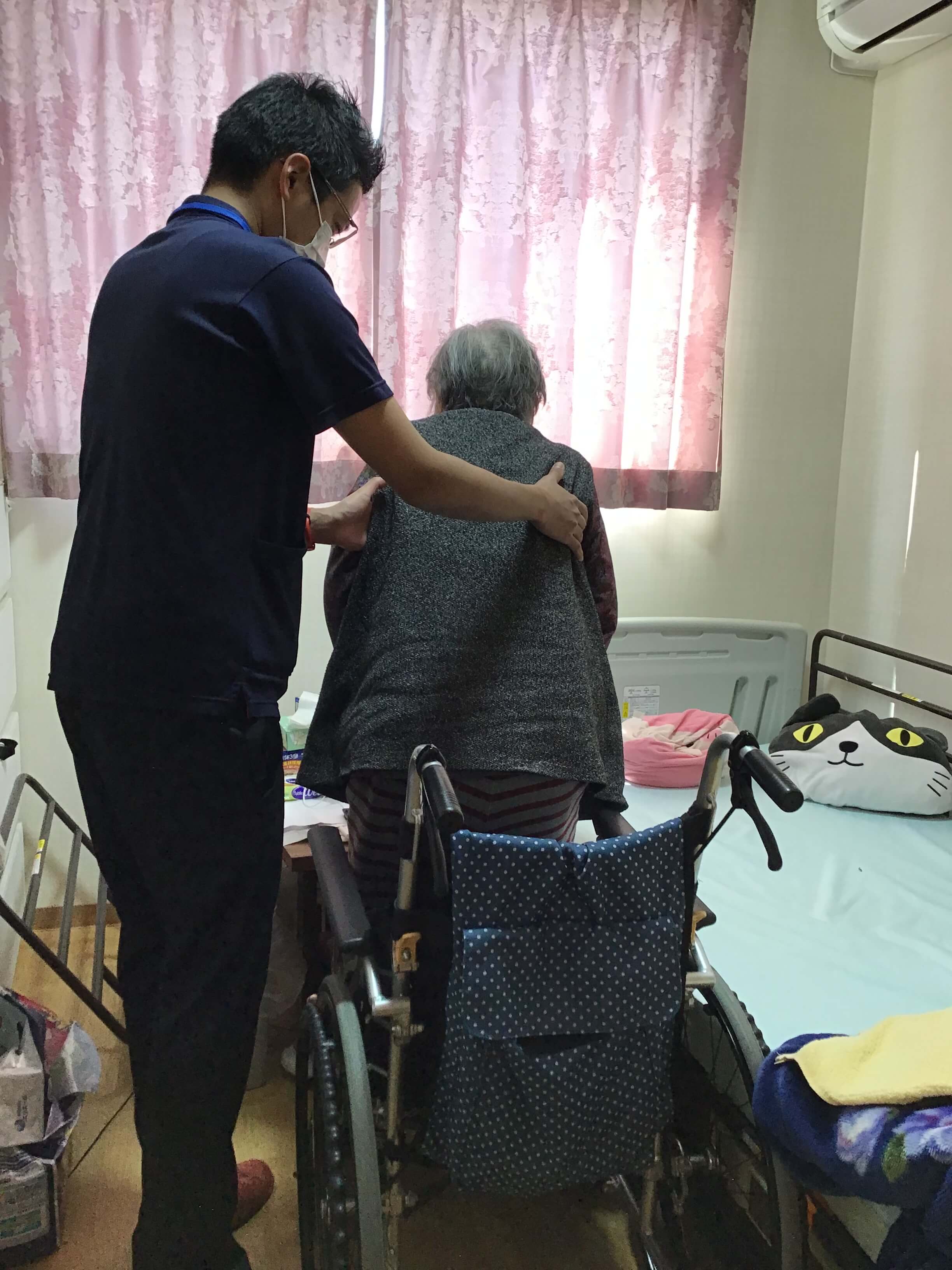 環境調整の様子